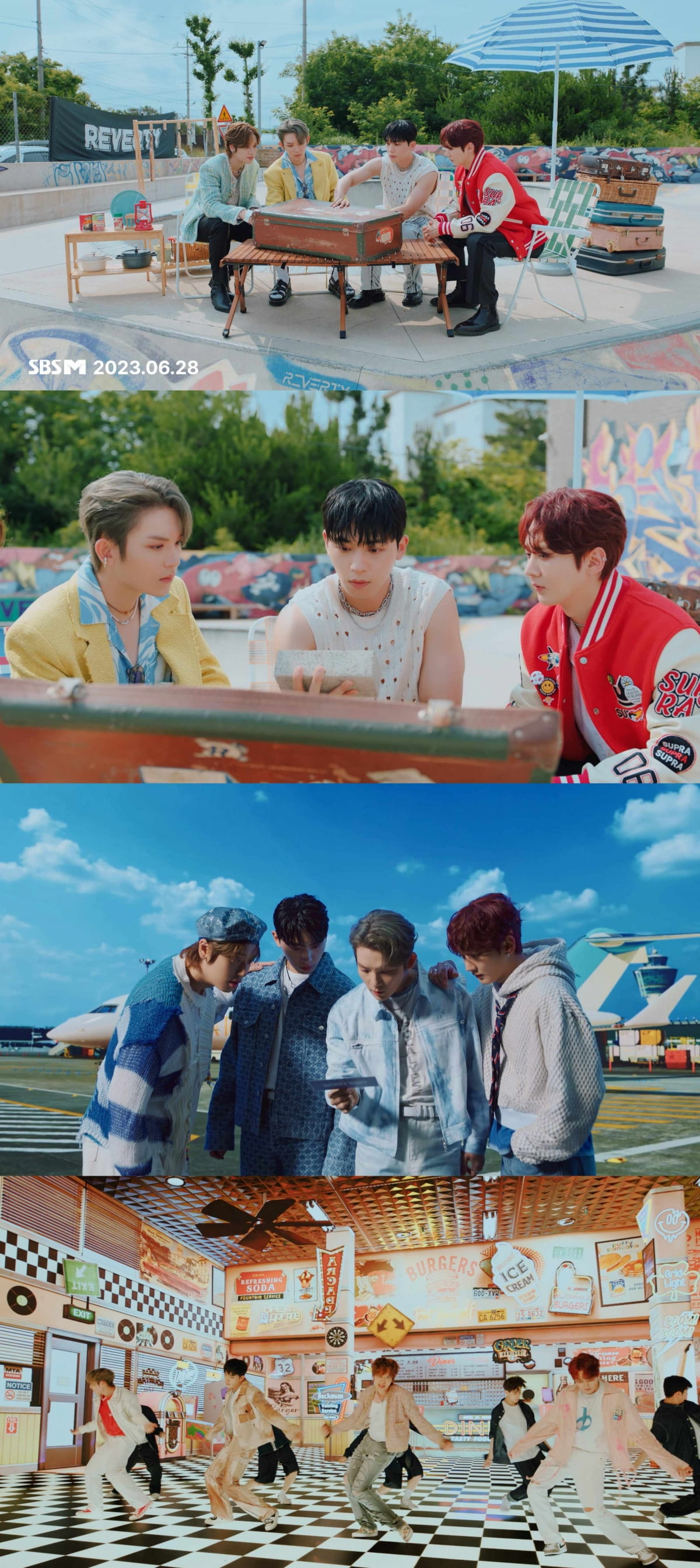 컴백 D-1' 틴탑, '휙' 두 번째 MV 티저 공개