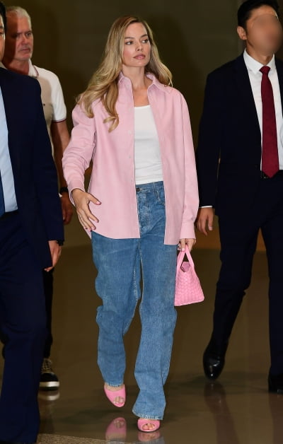 [TEN포토] 마고 로비(Margot Robbie) '3일간 韓 일정마치고 미국으로'
