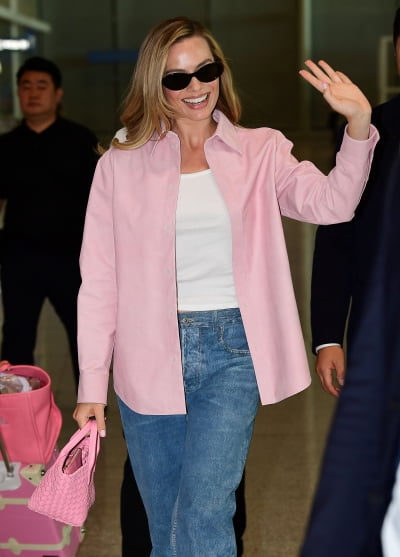 [TEN포토] 마고 로비(Margot Robbie) '굿바이 코리아'