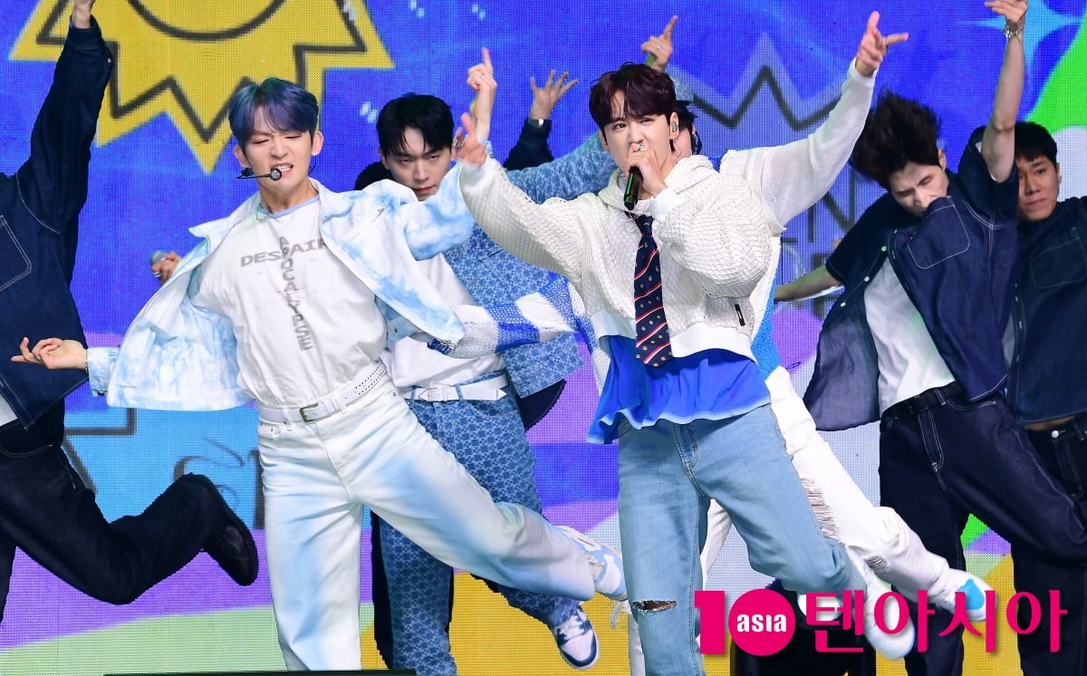 [TEN포토] 틴탑 '데뷔 14년차 전 멤버 20대'