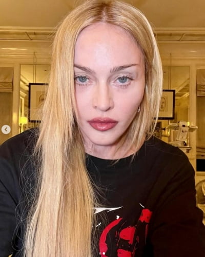 '중환자실 입원' 64세 마돈나, 건강 회복 근황…"빨리 투어 할래" 일정 두고 실랑이 [TEN할리우드]