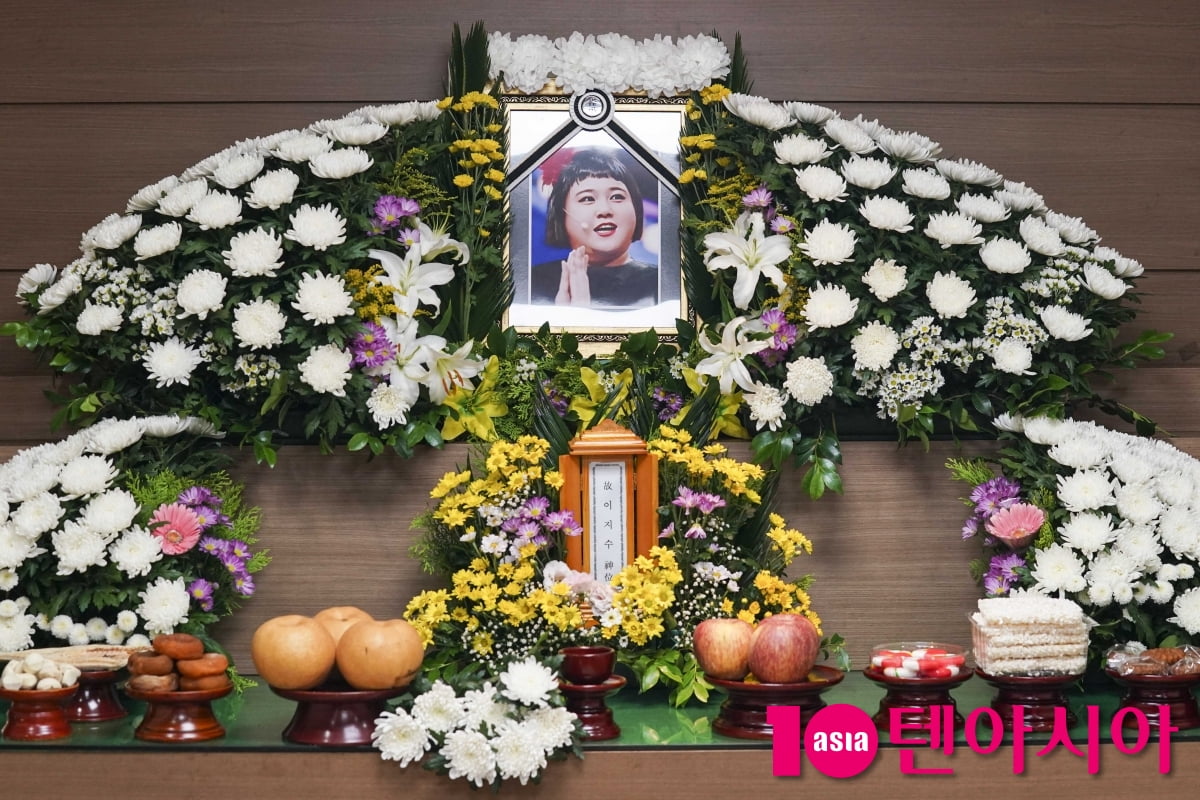 "누구보다 웃음에 진심이었던" 故이지수, 오늘(13일) 발인 엄수 [종합]
