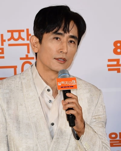 [TEN포토] 차인표 "코로나때 금부치 은부치 따지지 않고 영화 선택'
