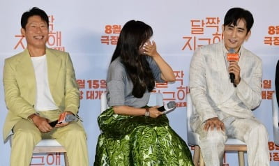 [TEN포토] 차인표 "김희선씨와 나와 커플이 아니고 유해진씨와 커플"