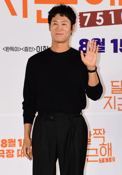 [TEN포토] 진선규 '해맑은 미소'