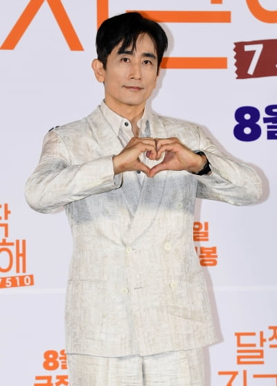 [TEN포토] 차인표 '젠틀한 하트'