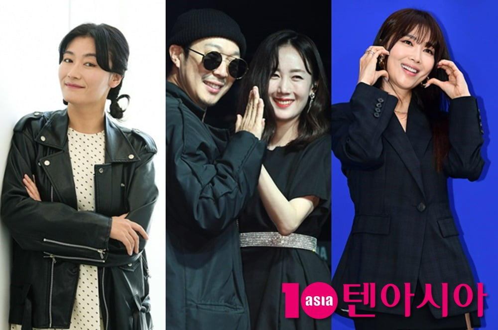 김미려, 하하·별, 오윤아./사진=텐아시아DB
