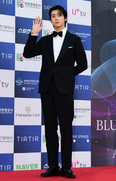 [TEN포토] 차은우 '귀공자의 인사'