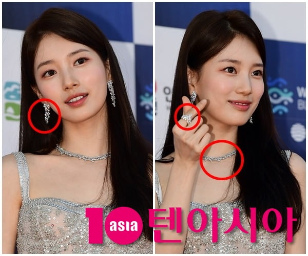 수지, '대상' 송혜교보다 더 비싼 쥬얼리…최소 3억원대 G사 착용한 안나