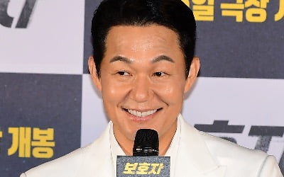'보호자' 박성웅, "현장에서 정우성에게 보호받는 느낌…마음껏 연기하라고 하더라"