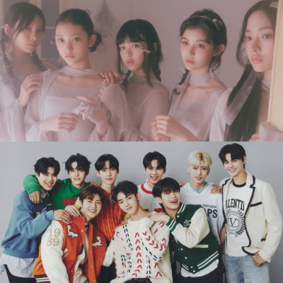 '3연속' 뉴진스→'최초' 제로베이스원, 신인이지만 벌써 '밀리언셀러' [TEN피플]