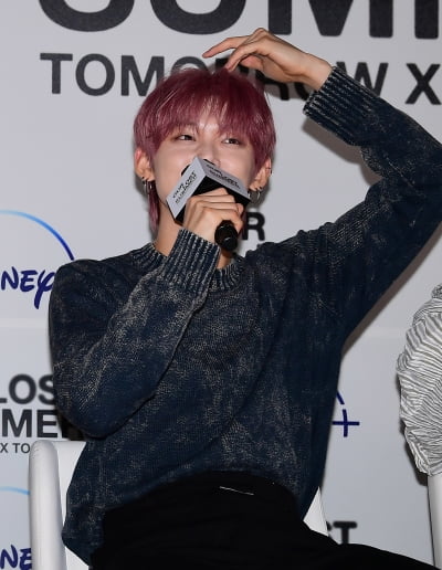 [TEN포토] TXT 연준 '나도 사랑해'