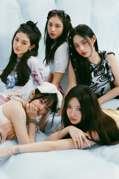 뉴진스 '겟 업', 초동 165만 장...역대 女그룹 2위