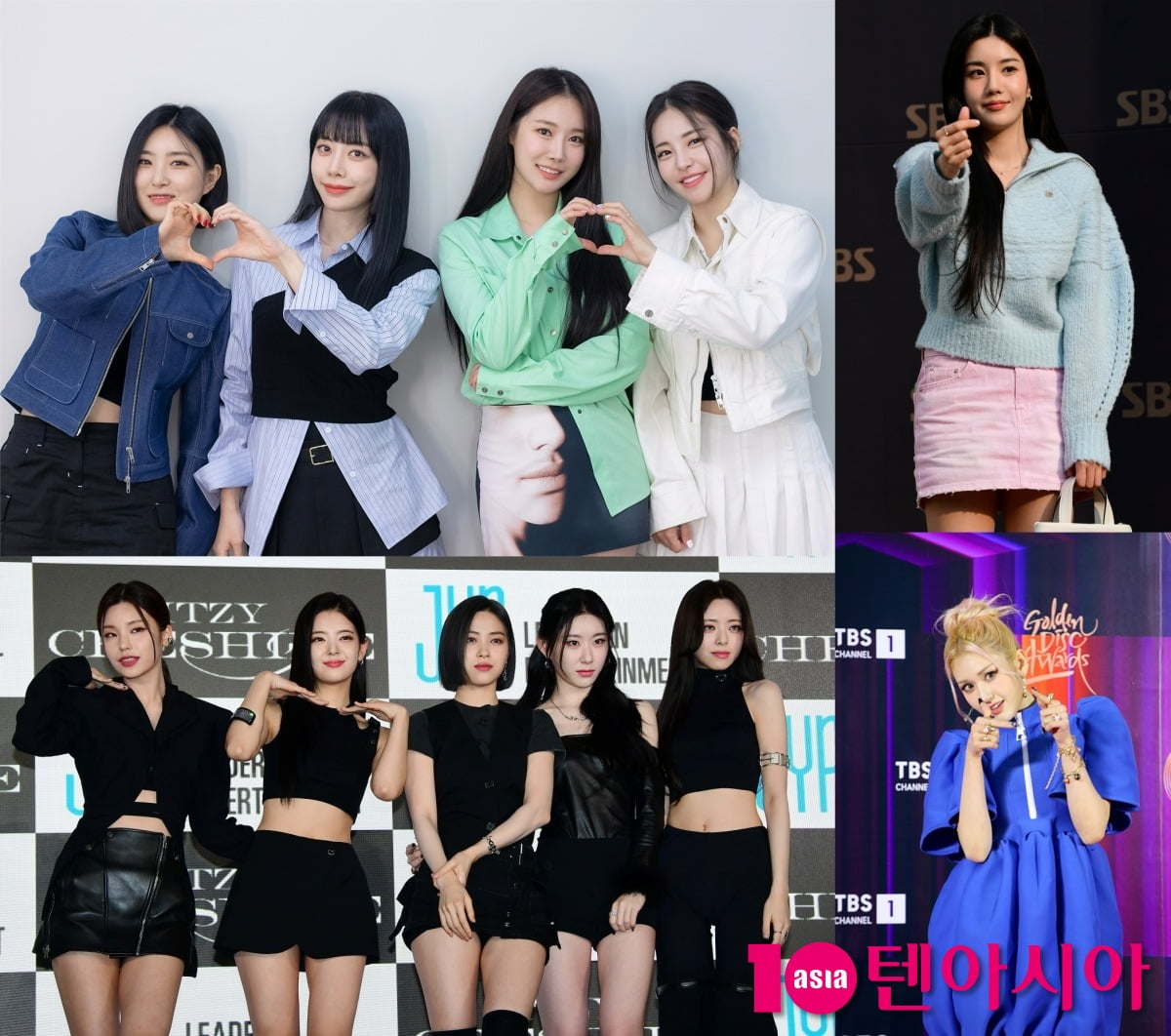 있지, 브브걸, 권은비, 전소미 / 사진=텐아시아DB