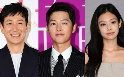 Song Kang-ho, Song Joong-ki, Jennie attend the opening of the 76th Cannes Film Festival