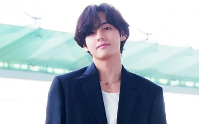 BTS V explodes with exclamation