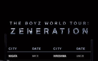 The Boyz, World Tour 'ZENERATION' held