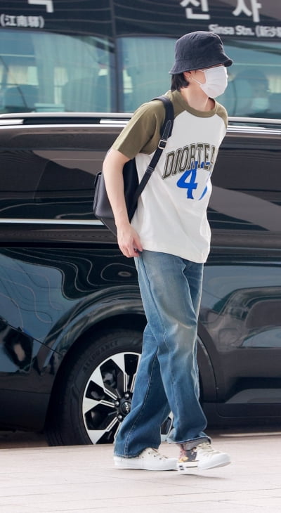 BTS Jimin, completed airport fashion with Company D