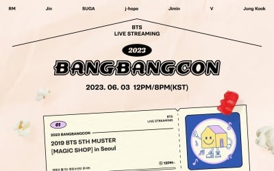 BTS, the 10th anniversary of their debut FESTA begins in earnest... 'Bang Bang Con 23' to be with ARMYs around the world