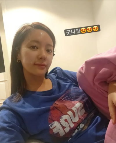 Hwang Jung-eum, has she returned to 48kg? Liz's beauty without humiliation before bed