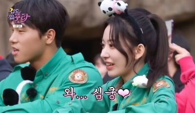 "Don't be fooled"... Le Seraphim, Red Velvet, fell in love with 'Yongin Pooh' Fu Bao