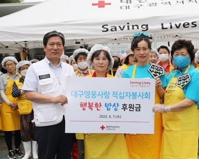 Daegu Hero Love Red Cross Volunteer Service, free meal service for Lim Young-woong's birthday