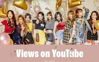 TWICE's 'LIKEY' music video surpassed 600 million views on YouTube