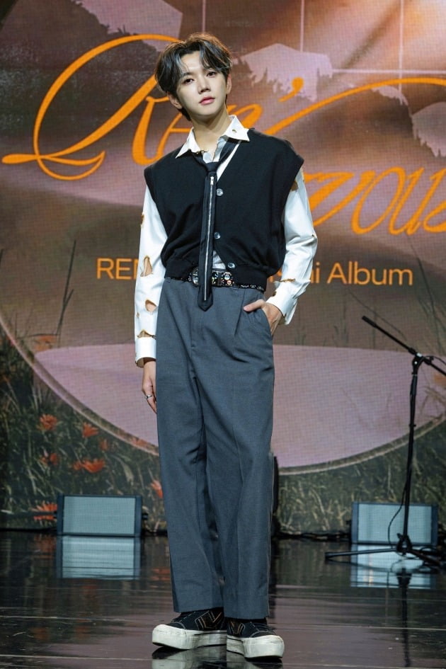 Ren's solo debut in NU'EST "The difference from other artists? I will play freely on stage"
