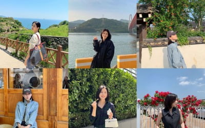 Lee Bo-young, 'reversal' plain clothes fashion eye... Feed full of emotion