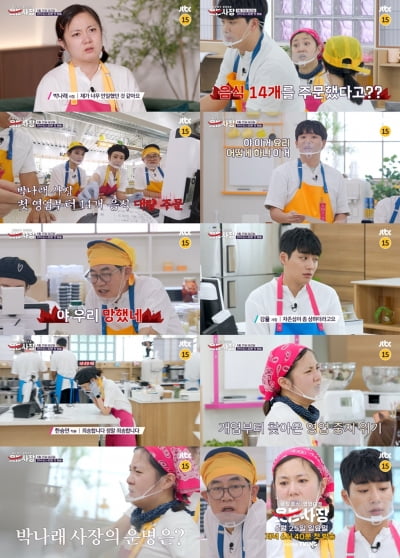 That's why it's called circular baldness... Narae Park's pupil dilated for 14 large orders