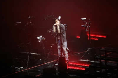 BTS Suga makes a surprise announcement at the encore con for 'August D'... This time in the gymnastics arena.