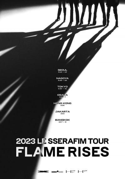 Le Seraphim, first solo tour 'FLAME RISES' held... August start in Seoul