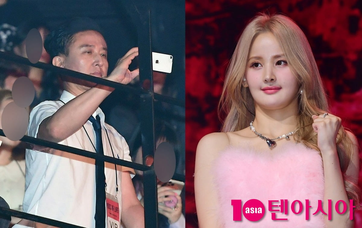심신과 키스오브라이프 벨 / 사진=텐아시아DB