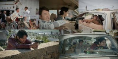 Unveils 5 types of 'unofficial operation' action stills containing real action of running, shooting and being chased