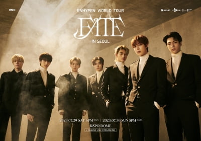 ENHYPEN World Tour 'FATE' tickets sold out at once