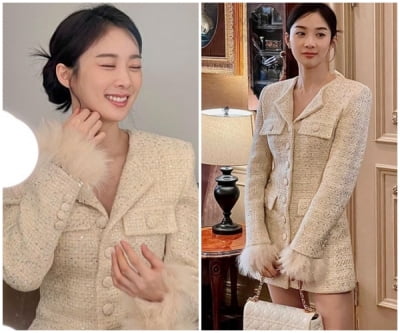 12.5 million won only worn... Lee Chung-ah, a celebrity who digested both luxury brands S and D