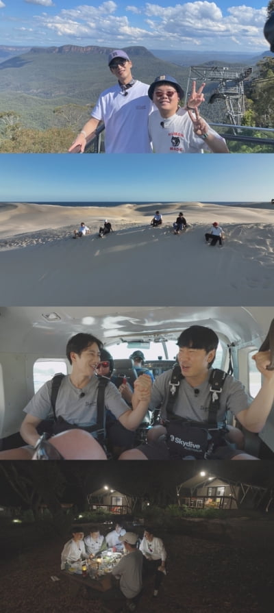 Ahn Bo-hyun, skydiving challenge , Kwak Jun-bin, shocked by the fear of heights... 'Busan Country Boy' last record
