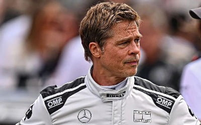 Brad Pitt, who transformed into a racer, saw the new film 'Airfex'