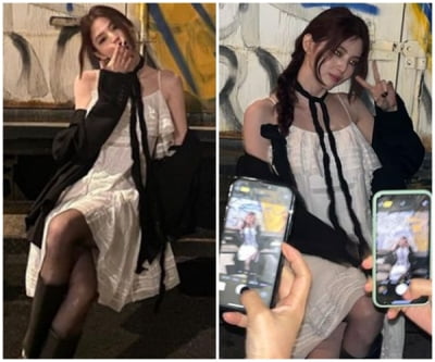 'Jungkook's Girlfriend' Han So-hee, the world with a dress worth 1.13 million won