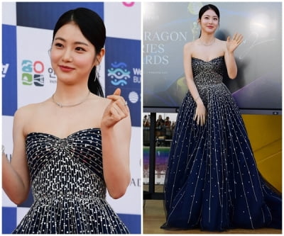 Shin Ye-eun, who was like a 'star in the night sky', reached the height of splendor with a dress worth 11.3 million won