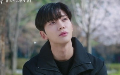 벚꽃 아래 현생의 로운, 전생의 조보아…운명적인 아련한 로맨스('이 연애는 불가항력')