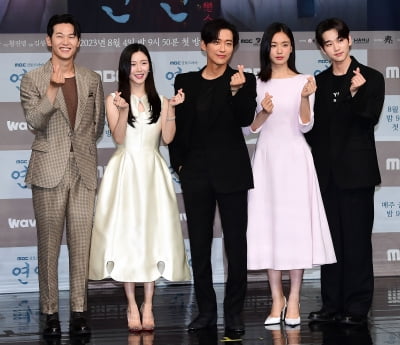 [TEN포토] 이학주-이다인-남궁민-안은진-김윤우 ''연인' 사랑해주세요'