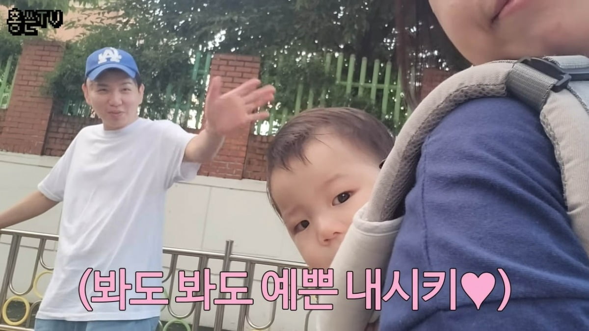 제이쓴, ♥홍현희 부끄러웠나…길 한복판에서 돌려버린 고개('홍쓴TV')