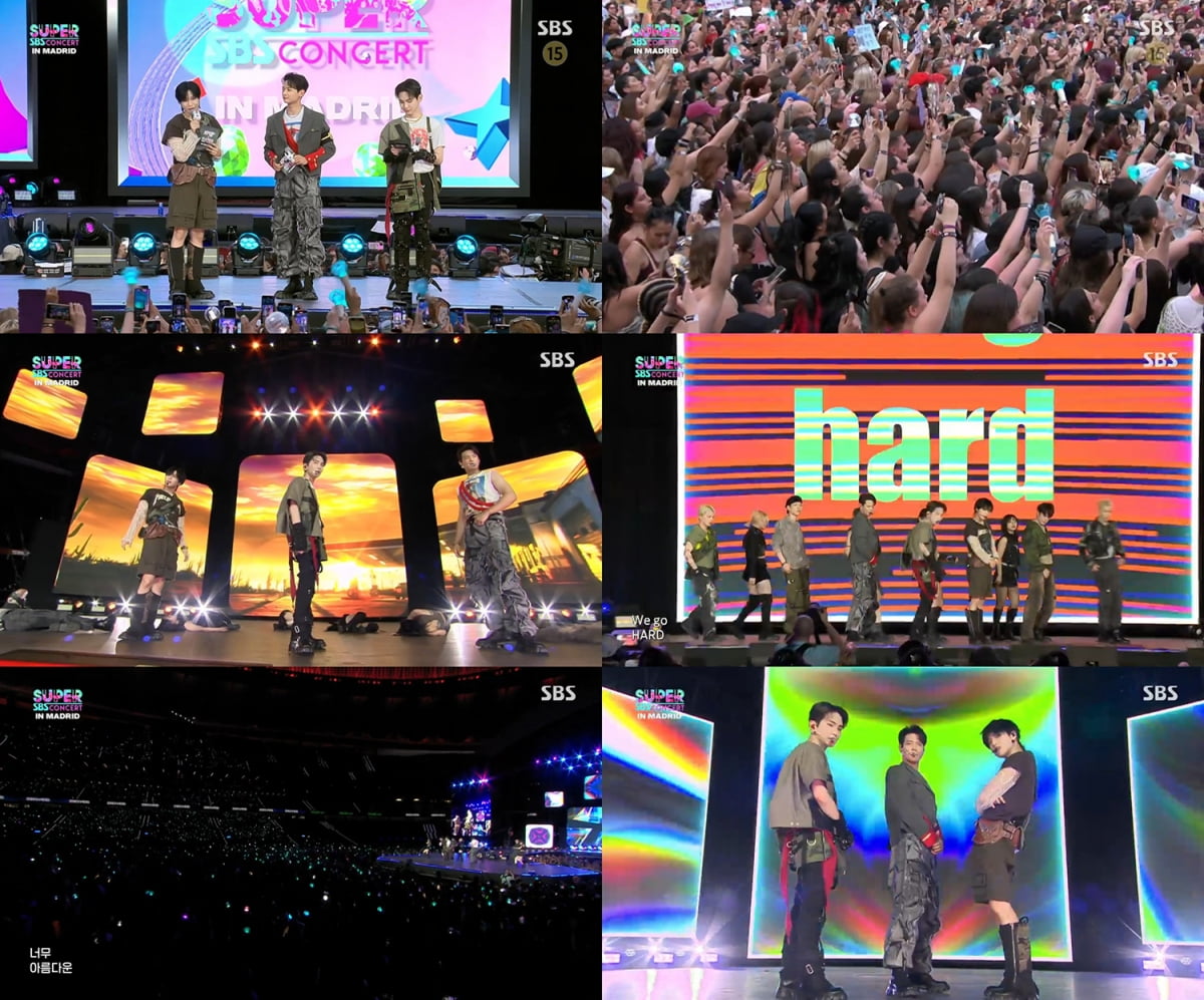 샤이니 / 사진=SBS ‘2023 KPOP LUX by SBS Super Concert in Madrid’ 방송 캡처