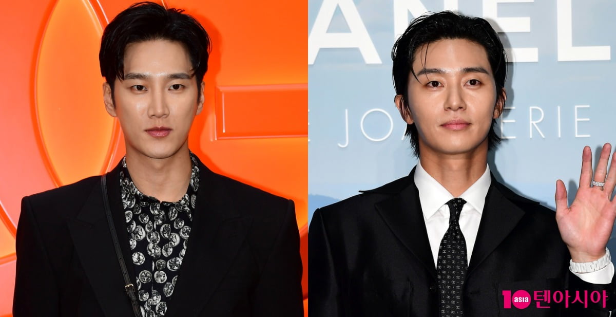 안보현,박서준./사진=텐아시아DB