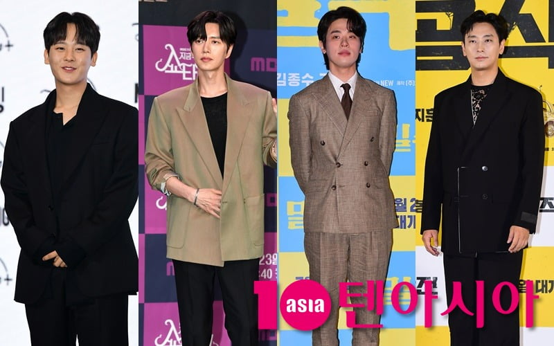 이정하, 박해진, 박정민, 주지훈./사진=텐아시아DB