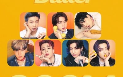 BTS' 'Butter' surpasses 900 million views for the 8th time