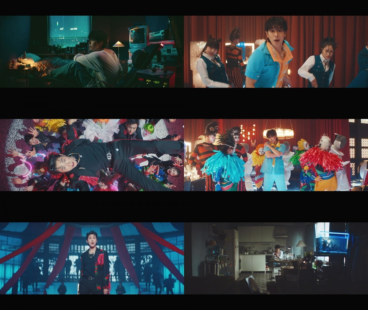 유노윤호 세 번째 미니앨범 타이틀 곡 'Vuja De' MV 캡처 / 사진제공=SM엔터테인먼트
