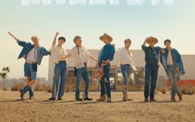 방탄소년단 '퍼미션 투 댄스' MV 6억뷰…통산 12번째