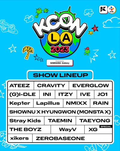 'KCON LA 2023' starring IVE, ZEROBASEONE, etc. will be broadcast live on TVing